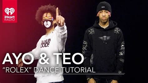 teo images rolex|ayo and teo rolex dance.